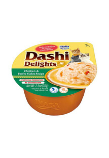 Cat Dashi Delights Kurczak i tuńczyk bonito 70 g