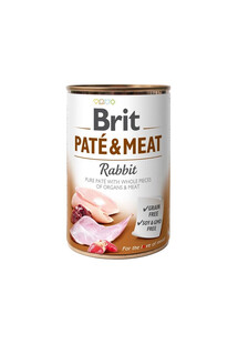 Pate&Meat rabbit 400 g pasztet z królikiem dla psa