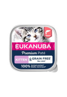 Grain Free Kitten pasztet dla kociąt Łosoś 16 x 85 g