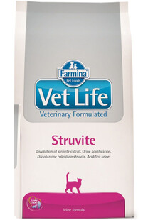 Farmina Vet Life STRUVITE Cat 400g - sucha karma dla kotów z chorobami dróg moczowych 400g