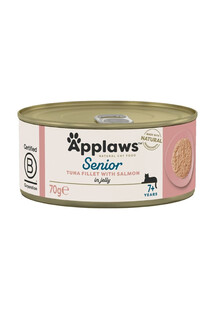 APPLAWS Cat Senior Tuna with Salmon in Jelly tuńczyk z łososiem w galaretce dla seniora 70g