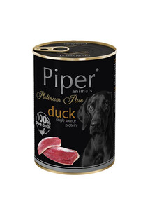 PIPER Platinum Pure z kaczką 400g mokra karma dla psów z alergią