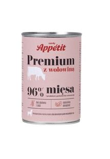 APPETIT PREMIUM z wołowiną 400 g