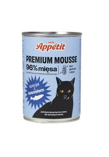 COMFY APPETIT PREMIUM Mousse z łososiem dla kota 400 g