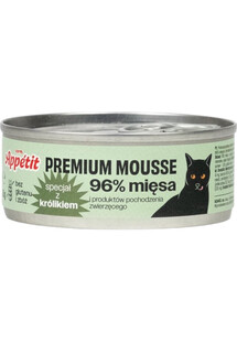 APPETIT PREMIUM Mousse z królikiem dla kota 85 g