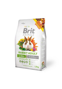 BRIT ANIMALS Rabbit Adult Complete 1,5kg karma dla dorosłych królików