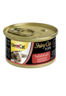 Shiny Cat Tuna&Salmon in Jelly 70g tuńczyk z łososiem w galaretce