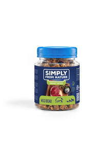 SIMPLY FROM NATURE Smart Bites - Trenerki dla psów z dzika, 130 g