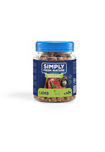 SIMPLY FROM NATURE Smart Bites Trenerki dla psów z jagnięciny, 130 g