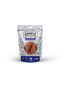 SIMPLY FROM NATURE Meat Strips - Mięsne paski dla psów z królika, 80 g