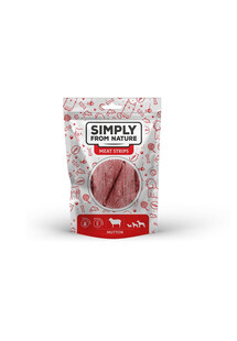 SIMPLY FROM NATURE Meat Strips - Mięsne paski dla psów  z baraniny, 80 g