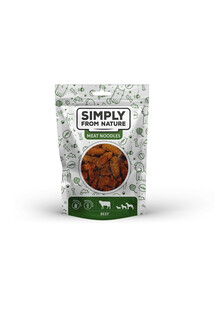 SIMPLY FROM NATURE Meat Noodles - Mięsne kluski dla psów z wołowiną, 80 g