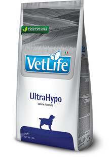 Farmina Vet Life ULTRAHYPO Dog 2kg- dla psów cierpiących na alergie pokarmowe 2kg