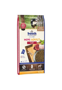 Bosch Mini Adult Lamb & Rice 15 kg - sucha karma dla dorosłych psów ras małych jagnięcina i ryż 15kg