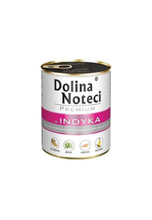 Dolina Noteci Premium Bogata w Indyka 800 g - mokra karma dla psów bogata w indyka 800