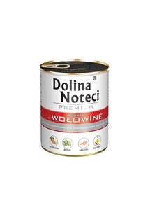 Dolina Noteci Premium Bogata w Wołowinę 800 g - mokra karma dla psów bogata w wołowinę 800g