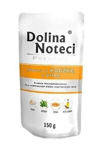 Dolina Noteci bogata w kaczkę z dynią doypack 150g - mokra karma dla psów dorosłych ras średnich i dużych 150 g