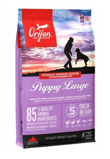 Orijen Puppy Large 11.4 kg - sucha karma dla szczeniąt ras dużych 11.4kg