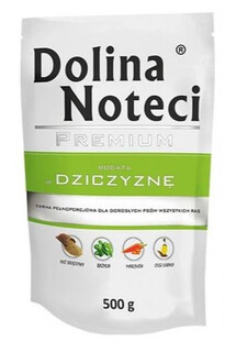 Dolina Noteci Premium Bogata w Dziczyzne 500 g - mokra karma dla dorosłych psów dziczyzna 500g