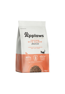 Applaws Complete Cat Food Adult Cat Chicken with Extra Salmon 7.5 kg - sucha karma dla dorosłych kotów kurczak z łososiem 7.5kg