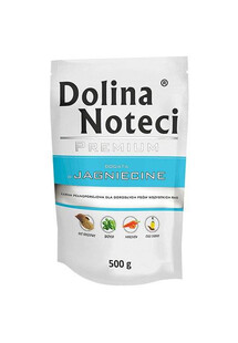 Dolina Noteci Premium Bogata w Jagnięcinę saszetka 500 g  - karma mokra dla psa 500g