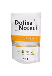 Dolina Noteci Premium Bogata w Kaczkę z Dynią saszetka 500 g  - karma mokra dla psa 500g