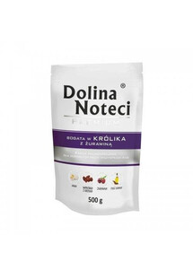 Dolina Noteci Premium Bogata w Królika z Żurawiną saszetka karma mokra dla psa 500g