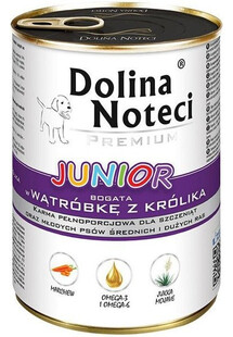 Dolina Noteci Premium Junior wątróbka z królika 400g