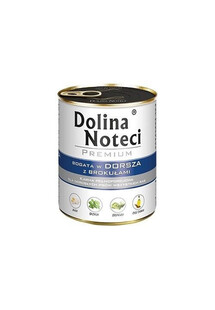 Dolina Noteci Premium Dorsz z Brokułami 800 g - karma morka dla psa 800g