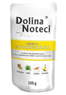 Dolina Noteci bogata w kurczaka 150g - mokra karma dla psów dorosłych