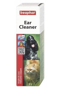 Beaphar ear cleaner krople do pielęgnacji uszu dla psów i kotów 50 ml