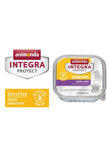 Animonda Integra Protect Sensitive Lamm + Reis 100 g - mokra karma dla kotów z wrażliwym ukladem pokarmowym jagnięcina z ryżem 100g