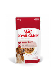 ROYAL CANIN Medium adult, 10x140 g - Mokra karma dla psów ras średnich, 10x140g