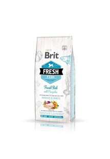 BRIT Fresh Fish Adult Large 12 kg - sucha karma dla dorosłych psów ras dużych Ryba z dynią 12kg