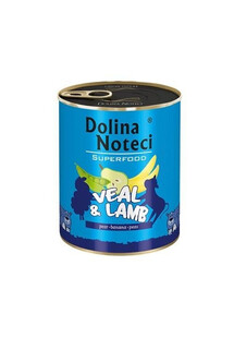 Dolina Noteci Superfood Cielęcina i Jagnięcina 800g