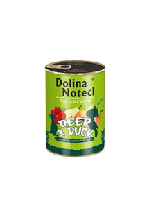 Dolina Noteci Superfood Jeleń i Kaczka 800g - mokra karma dla psów dorosłych, 800g