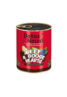 Dolina Noteci Superfood Wołowina i Serca Gęsi 400g