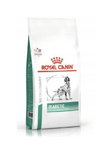 Royal Canin Veterinary Dog Diabetic 7 kg - Pełnoporcjowa dietetyczna karma dla dorosłych psów.