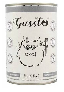 GUSSTO Cat Fresh Lamb - mokra karma dla kotów z jagnięciną 400 g