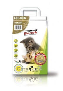 Super Benek Corncat Golden 2x7 L - żwirek kukurydziany dla kotów 14L