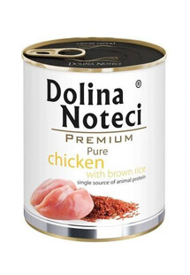 Dolina Noteci pure kurczak z ryżem 800 g - mokra karma dla psów dorosłych, 800 g