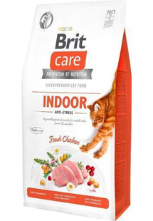 BRIT Care Cat Grain-Free Indoor Anti-Stress 7 kg - sucha karma dla kotów dorosłych, 7 kg