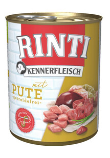 RINTI Kennerfleisch Turkey- mokra karma dla psa indyk 400 g