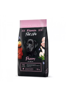 FITMIN Dog For Life Puppy sucha karma dla szczeniąt 12 kg