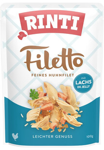 Filetto in Jelly Chicken&Salmon saszetka w galaretce kurczak i łosoś 100 g