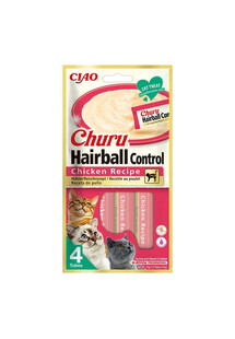 Churu Hairball Chicken 4x14 g przysmak odkłaczający z kurczakiem