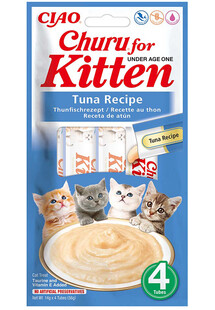 Kitten Tuna 4x14 g przysmak z tuńczykiem dla kocią