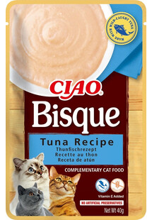 INABA CIAO Bisque Tuna Recipe 40g Zupa krem Tuńczyk dla kotów