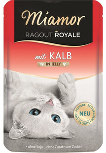 Ragout Royale in Jelly Veal saszetka w galaretce cielęcina dla kotów 100 g