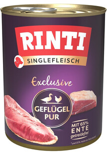 Singlefleisch Exclusive Poultry Pure monobiałkowa drób 800 g